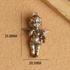 Brass Angel Wings Pendants For Necklaces Solid Copper Key Chains Diy Accessories