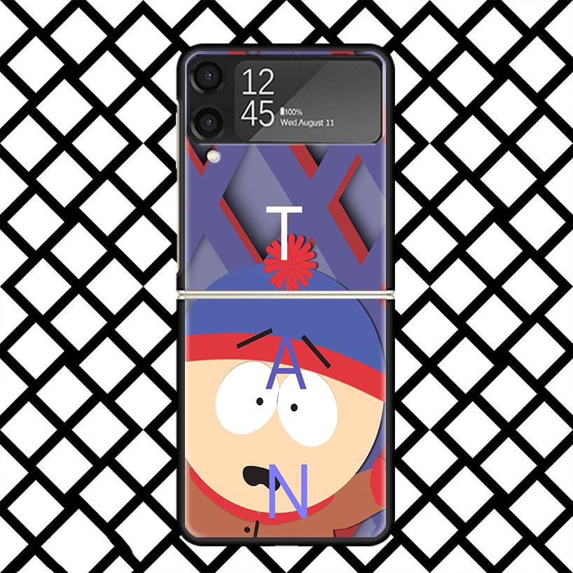 Cartoon S-South P-Parkes Phone Case For Samsung Z Flip 7 6 5 4 3 Galaxy ZFLIP7 ZFlip6 5G Flip5 Flip4 Flip3 5g Black Hard Cover