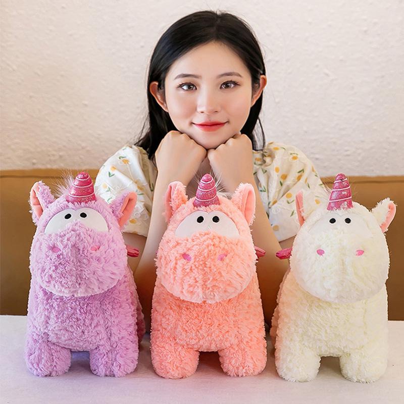 Unicorn Winged Colorful Animal Toy Stuffed Doll Sleep Perfect Girlfriend Gift