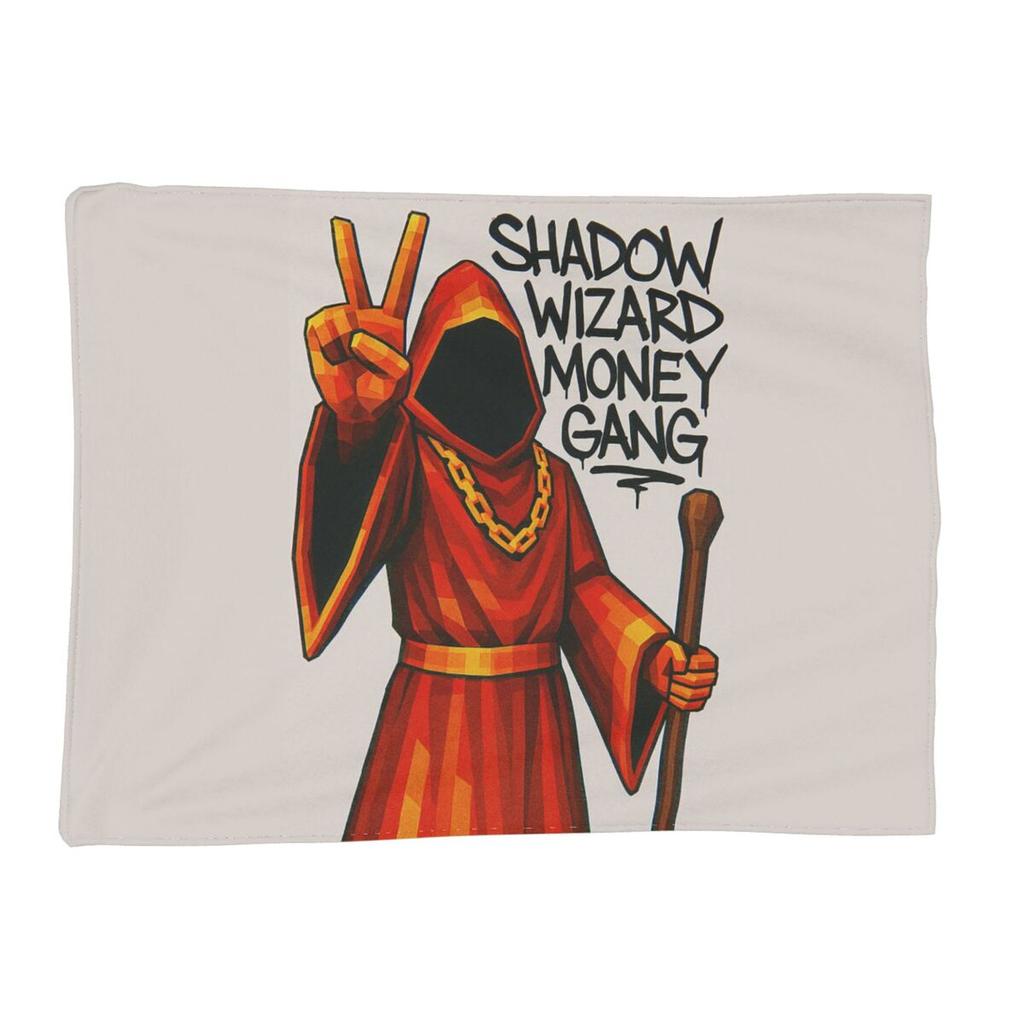 Shadow Wizard Money Gang We Love Casting Spells Blankets Soft Warm Flannel Throw Blanket Bedding for Bedroom Travel Home Couch