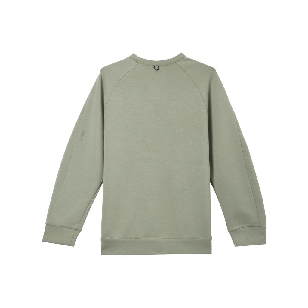 Nike Dri-Fit 24.7 Series Casual Simple Round Neck Long Sleeve Sweatshirt Men sweatshirt Light-Green-Gray Steel-Green HQ6965320