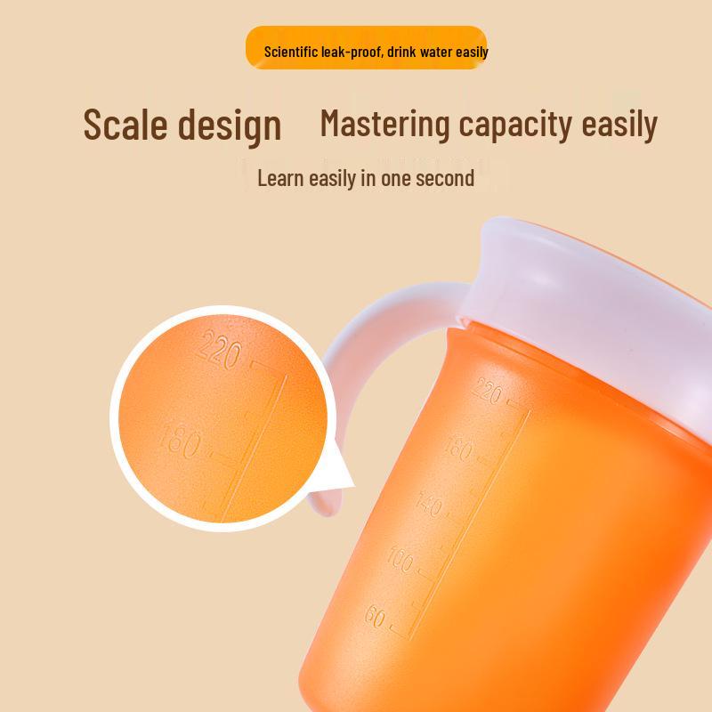 Fanfan Times 360° Leak-Proof Children's Sippy Cup: Anti-Choke, Anti-Spill, Portable Baby Training Cup