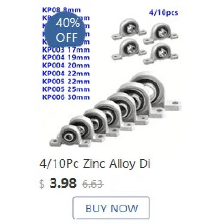 50pcs Bearing 2x5x2.5mm MR52ZZ MR62ZZ MR63ZZ MR72ZZ MR73ZZ MR74ZZ 4x7x2.5mm Deep Groove Ball Double Shielded Abec-3 Bearings
