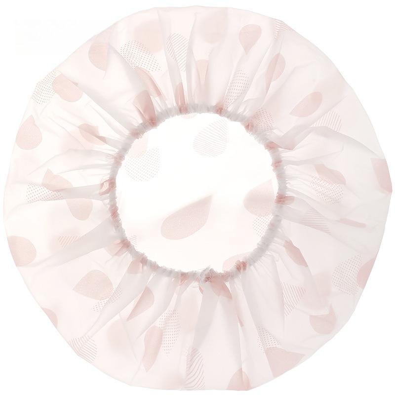 Waterproof Shower Cap, Adult Shower, Moisture-proof Kitchen, Anti-oil Fume Head Cover, Dry Hair Mask, Special Bath and Bath Cap