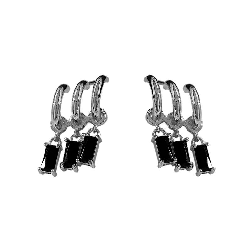 

Стильные серьги-кисточки с медным покрытием и цирконием — легкие, модные металлические аксессуары