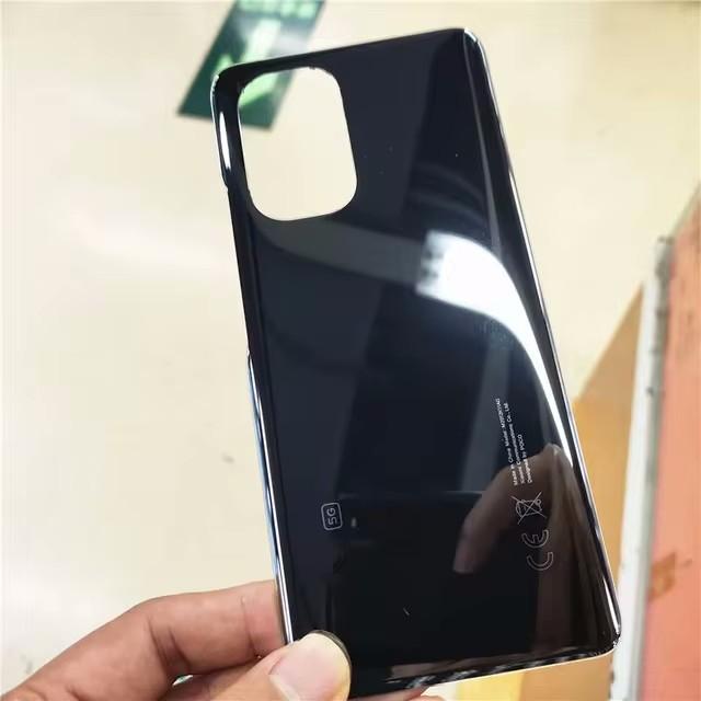 Für Xiaomi Poco F3 5G Glas Rückseite Akkuabdeckung Ersatz Gehäuserückseite Tür