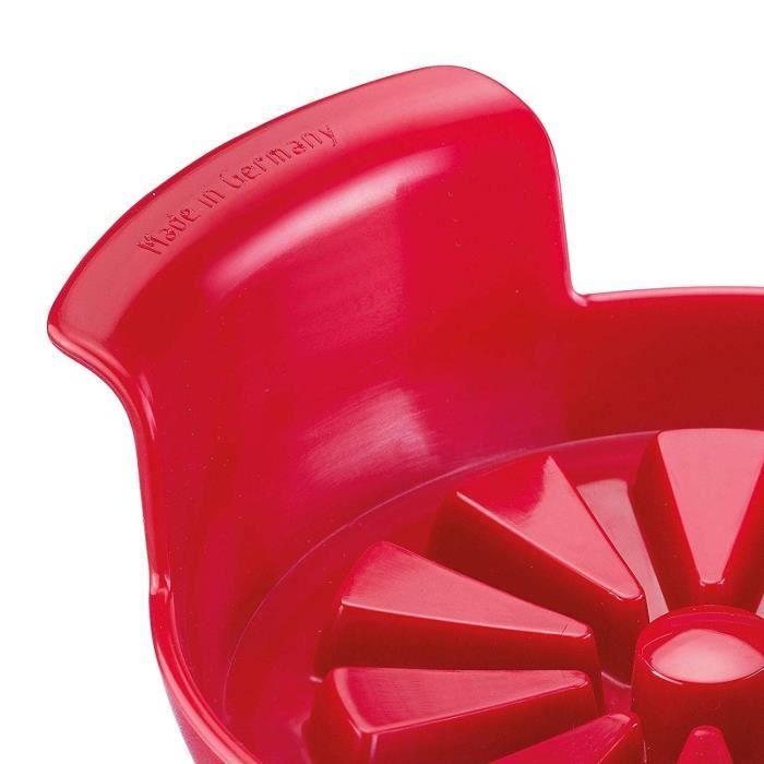 Coupe-pommes Et Poires - Westmark - Divisorex - Plateau En Aluminium - Acier Inoxydable - Rouge