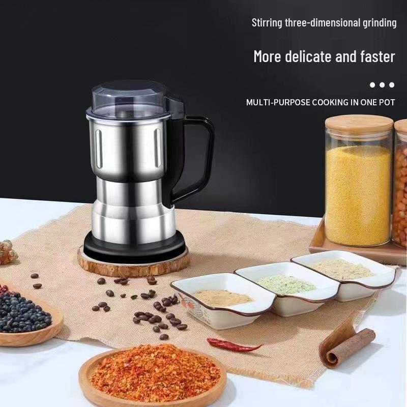 German Large Multi-functional Grain & Cereal Grinder for Ultra-fine Powdering, Ideal for Traditional Chinese Medicine