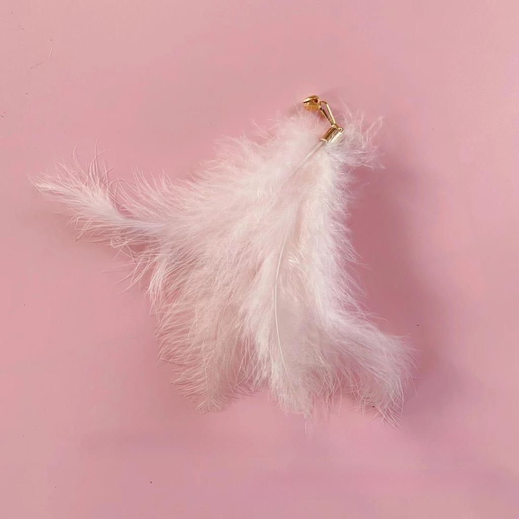5pcs/10pcs Pet Cuddly Stick Feather Bell Replacement Head Pet Plush Toy Cuddly Cat Toy Relief Interactive Toy Cat Toys Pet Toys