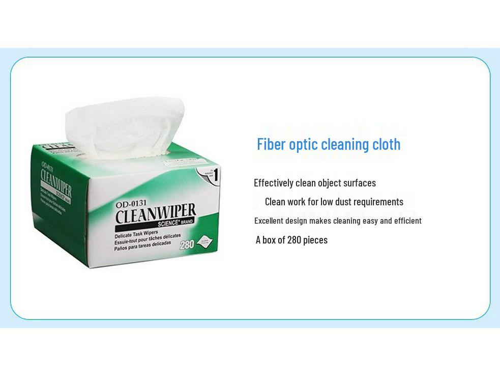 Fiber Optic Cleaning Kit: Cable Cleaning Tools & Pen Set