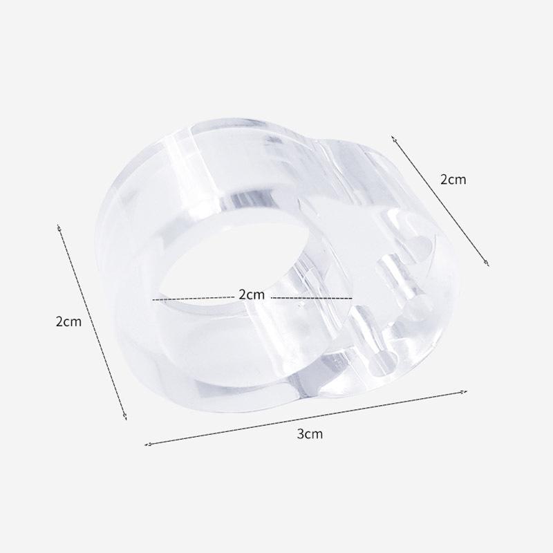 

Защита от взлома Дверной упор Стопор для двери дома Прозрачный силиконовый протектор ручки Домашняя фурнитура Защита от ударов двери 1PC