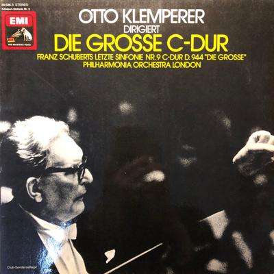 LP Record FRANZ SCHUBERT  PHILHARMONIA ORCHE  Otto Klemperer Dirigiert Die Grosse 296863 His Masters Vo Germany Classical Used
