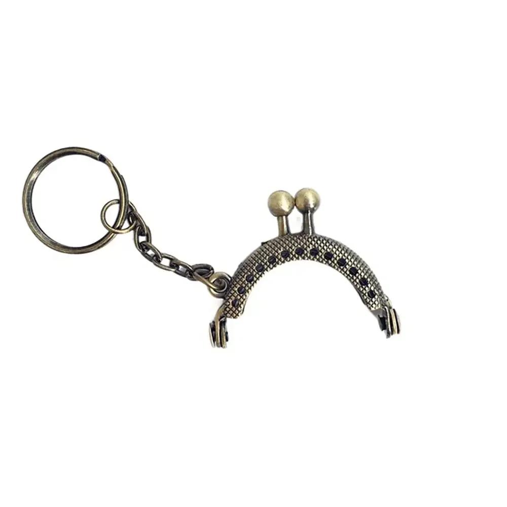 Mini-Taschenverschlüsse DIY Basteln Metall-Geldbörsenrahmen Kussverschluss Taschenbeschläge Vintage-Taschenverschlussrahmen Taschenrahmen-Schnalle Taschenherstellung Requisiten