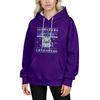 Women's Fashion Long-Sleeve Pullover Hoodie with Fun Movie-Inspired Prints