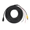 Male Connector Cable Line for Car Vehicle Rear View Backup Reversing Camera Monitor (15m)