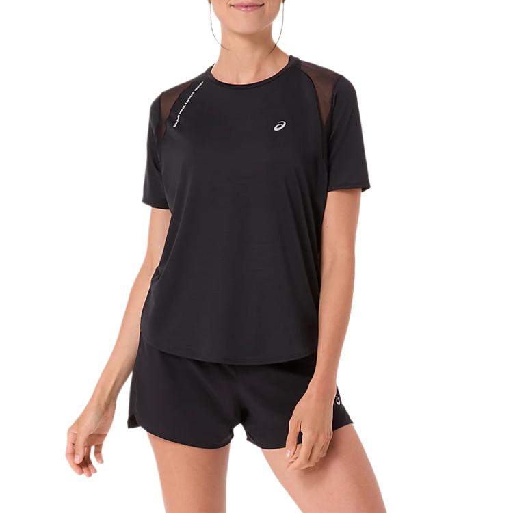 Asics Road Actibreeze™ Breathable Mesh Running T-Shirt Women tops 2012D371-001 S