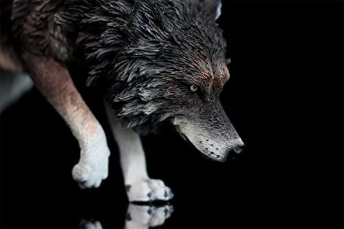 1/6 Scale Coyote Wolf Animal Figure, Realistic PVC Plastic Model, Premium Adult Toy, 20cm Class, Original Statue, Painted, Complete, Perfect for Anima