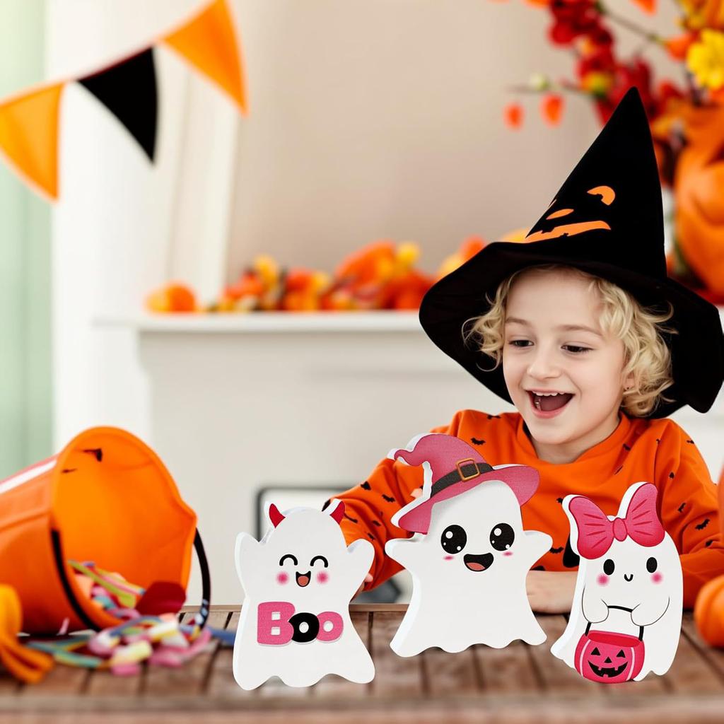 3pcs Cute Halloween Desktop Decoration