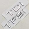 3D ABS Car Rear Trunk Letters Badge Sticker Logo TDI TFSI Emblem Decals For Audi A3 A4 A5 A6 A7 A8 Q3 Q5 Q7 Q8 SQ/RS/S Series