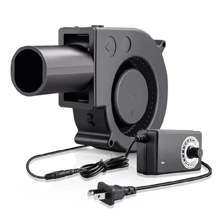 

Portable 12V Power BBQ Blower Wood Stove Speed-regulating Outdoor Mobile Violent 1