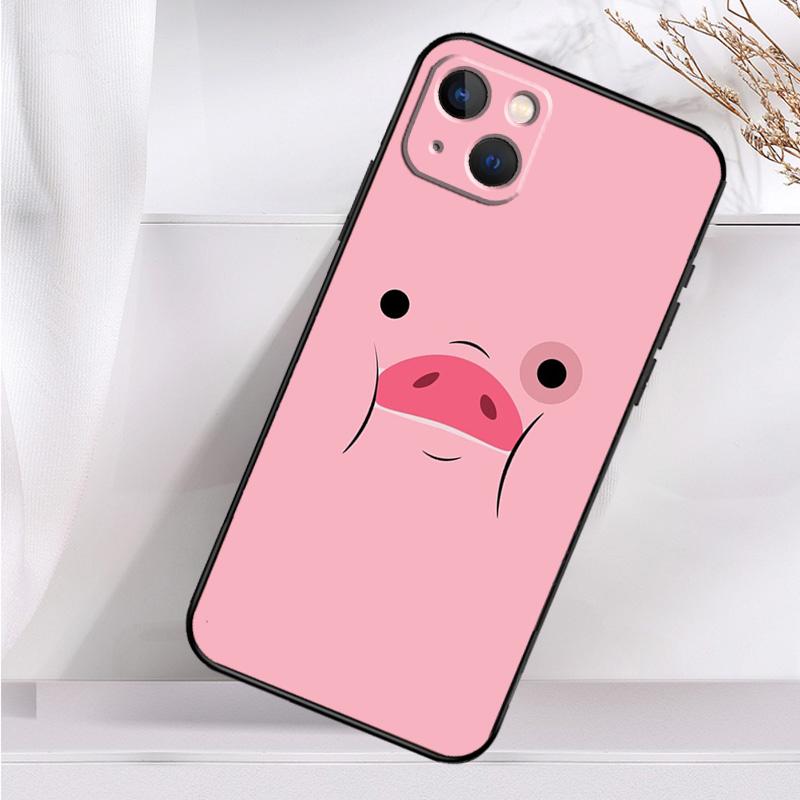 Cartoon Pig Shockproof Case For iPhone 17 16 Pro Max 11 14 15 Plus 12 13 Mini 16e 17 Air Phone Cover