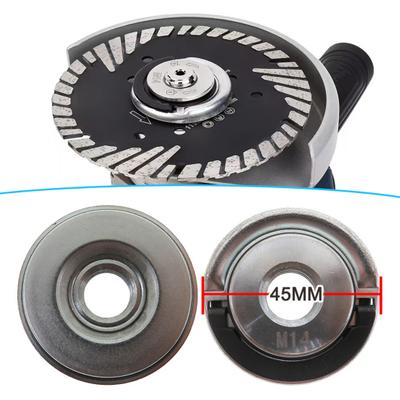 Angle Grinding Tool Flange Nut M14 Quick Release Locking Nut Anti-Loosening Flange Lock Nut 5/8 Threaded Grinder Discs Replacement Parts