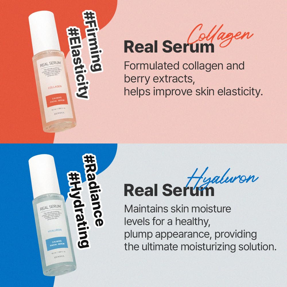 Eunyul Real Collagen/Vitamin/Cica/Hyaluron Serum 50ml (12 Options)