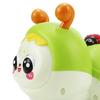 Electric Crawling Caterpillar Toy with Light Music Educational Baby Tummy Time Light-up Movable Eyes