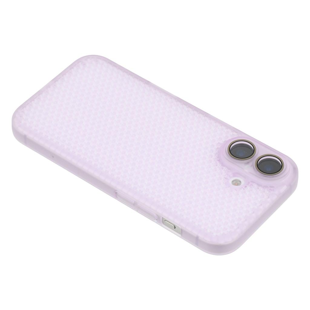 Für iPhone 16 Hülle Wärmeableitung Hart PC Handyhülle mit Kameraobjektivschutz