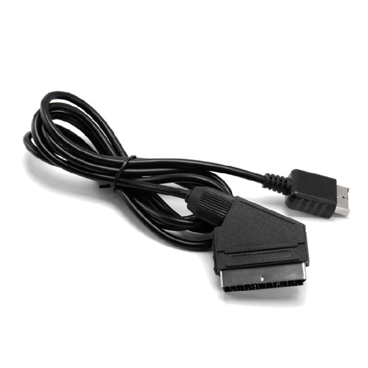 

1.8M/6FT Кабель для відеоігор TV Scart Кабель для PS1 для для Ігрової консолі 1