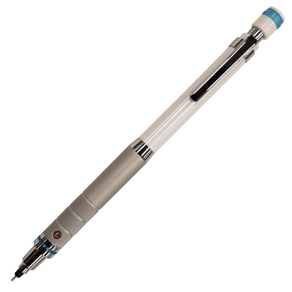 Mitsubishi Pencil Kurutoga Knurled Model Mechanical 0.5mm Pencil, White, H.M510171P.1