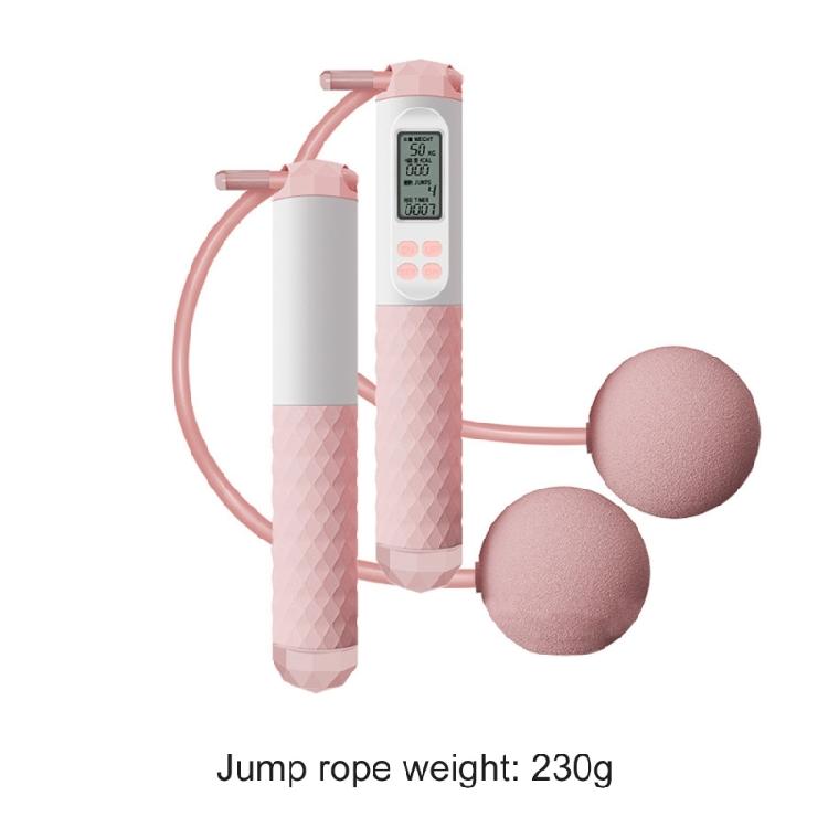 Fitness Skipping Rope with Counter Electronic Counting Jumping Rope Weighted Jump Rope Home Workout Equipment