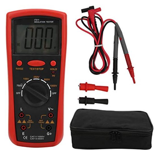 IT811 Insulation Resistance LCD Resistance Resistance Ground Resistance Battery Auto Wide Test Data Insulation Resistance Tester Tester, Meter, Meter,