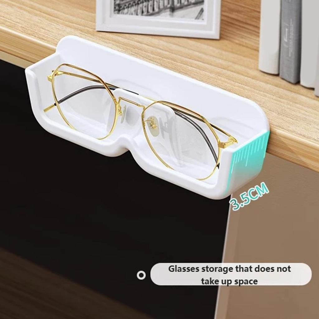 6PCS Plastic Wall Mounted Glasses Storage Case Easy Installation Eyewear Organizing Holder for Sunglasses Display