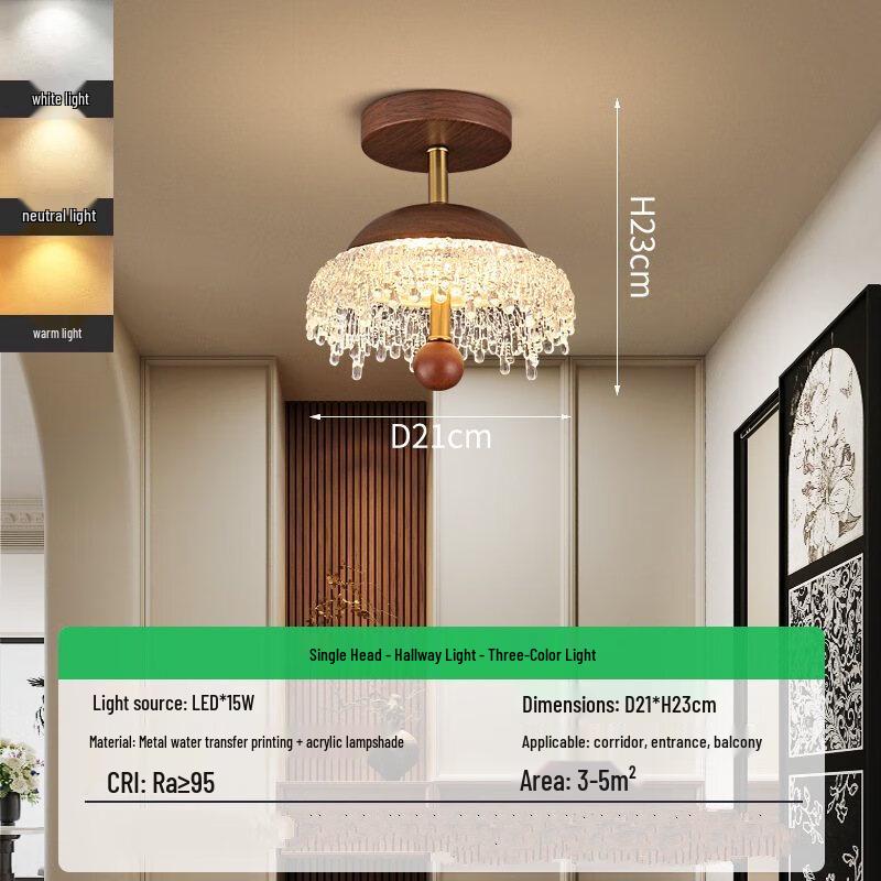 Retro Waterdrop Pendant Light