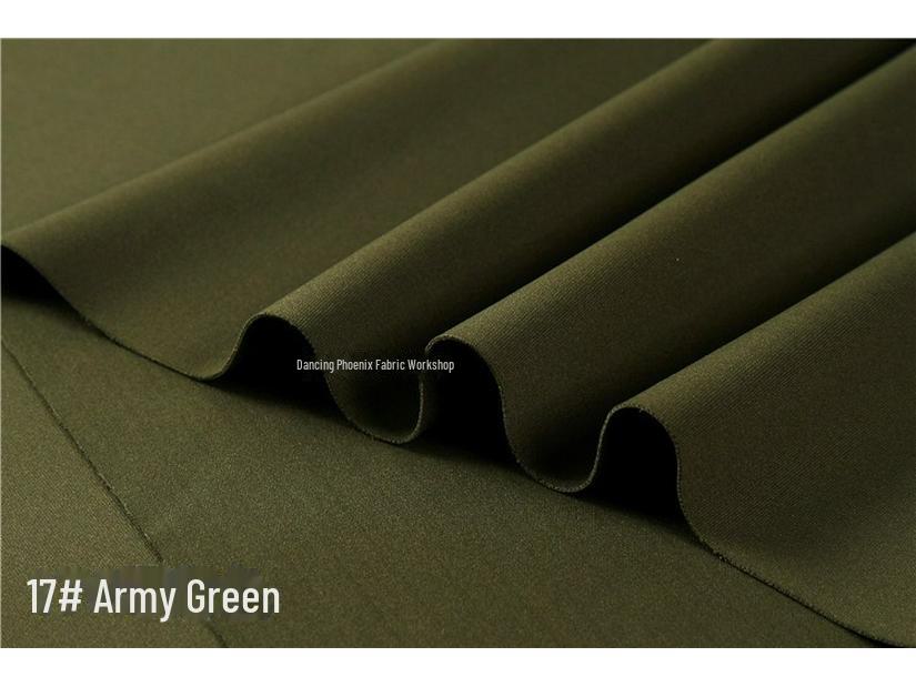 300g Two-Way Stretch Thin Air Layer Knit Fabric for Smooth, Thick, and Comfortable Sweaters