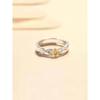 Sun and Moon Couple Rings European and American Niche Design Tyndall Sun Moon Adjustable Trendy Rings for Men and Women