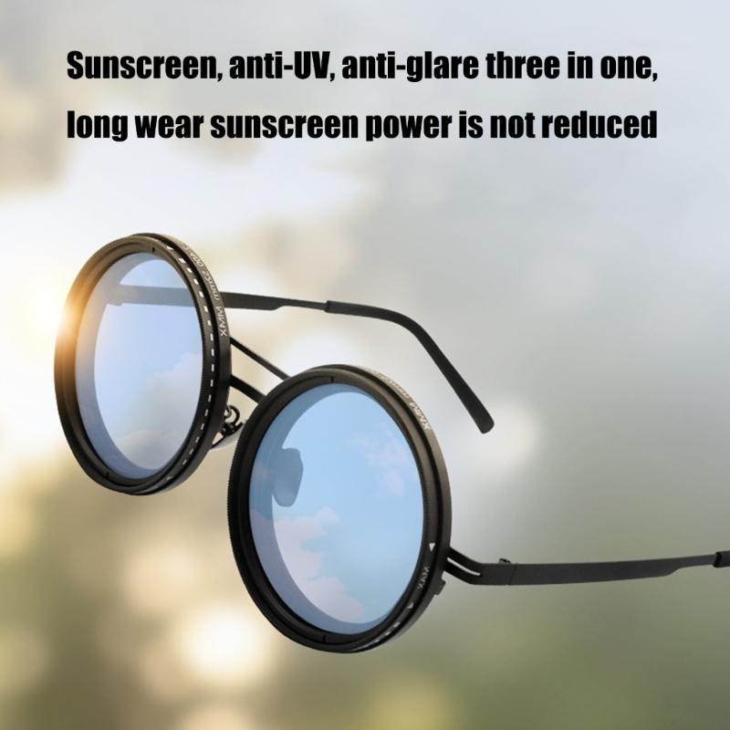 Men's Outdoor Sports Sunglasses Colored Filter Adjustable Tint Sports Sunglasses for Cycling Running Fishing Activities