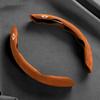 TLOO9 2Pcs Car Suede Steering Wheel Cover Anti-slip Cower for BMW Mini cooper R56 R50 R58 R52 R53 R55 f56 f55 Car Decoration Accessory