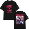 Unisex Hip Hop Punk Fashion Short Sleeve T Shirt Seconds of Summer Everyones A Star World Tour Graphic TShirt YK