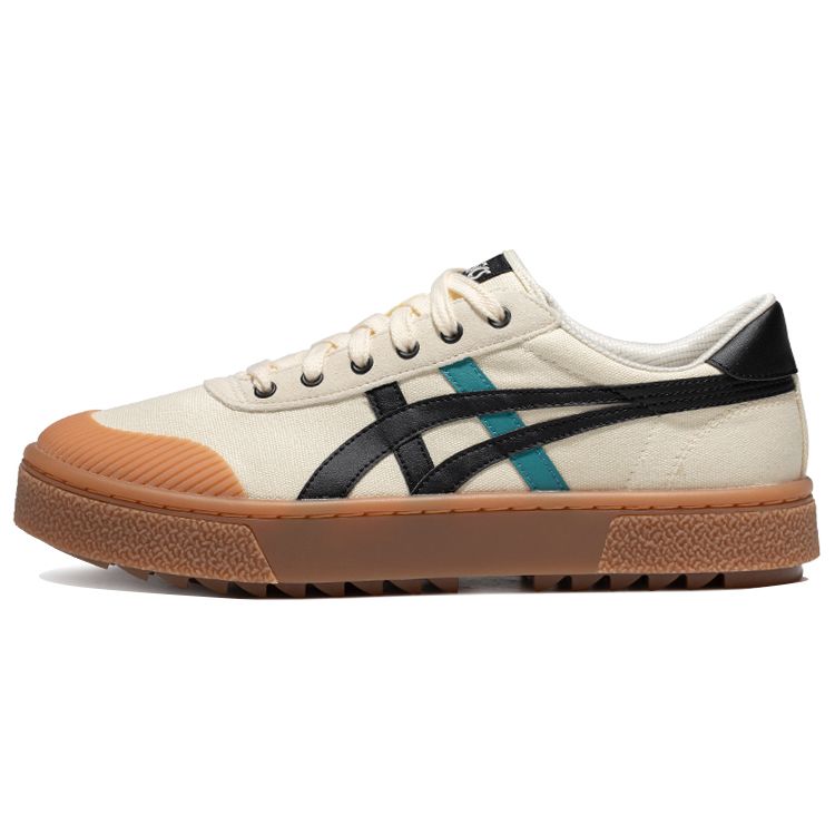 

ASICS Court Trail Creamwhite Black Unisex Retro Lifestyle Sneakers 1203A146-750 EU 43.5