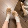 Retro Style Thick Heel Flower Women Mary Jane Shoes Ladies Casual Shallow Eelgant Round Toe Shoes