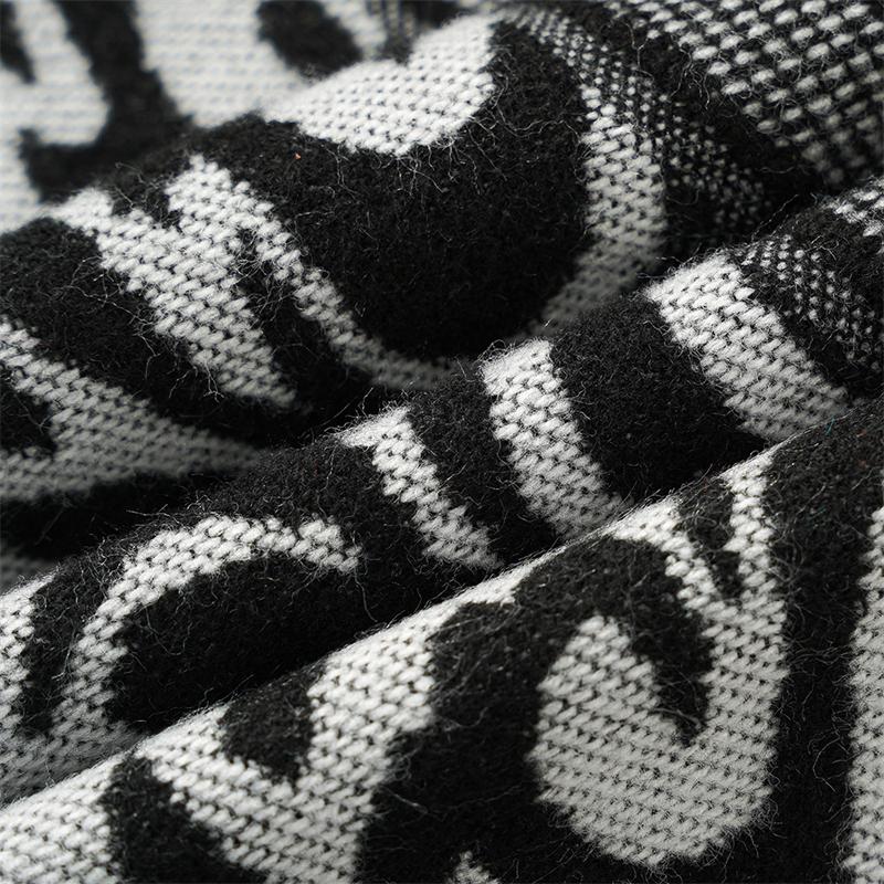 Fashion Floral Ponchos For Women Winter Warm Thick Oversized Shawls And Wraps Cashmere Pashmina Female Bufanda Mujer  Luxury