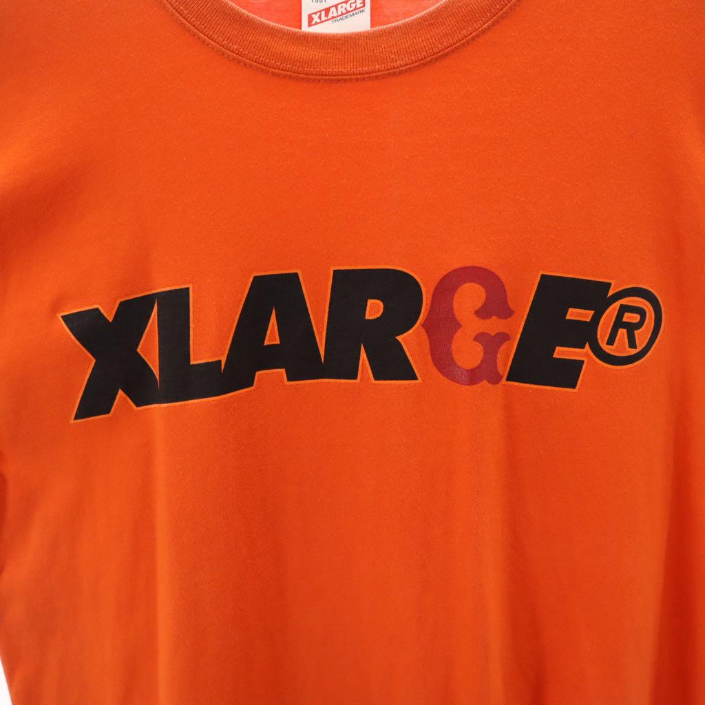XLARGE GIANTS Short sleeve T-shirt L Orange Men's Used