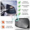 Telescopic Retractable Car Rearview Mirror Wiper Glass Rain Cleaning Tool  Rainy Weather