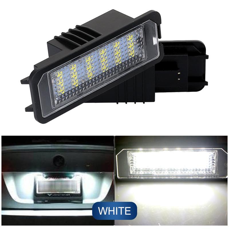 

2pcs Canbus No Error LED License Number Plate Light Car Lamp For Seat Leon MK3 5F.SC 2012 - 2014 2015 2016 2017 2018 2019 2020 белый