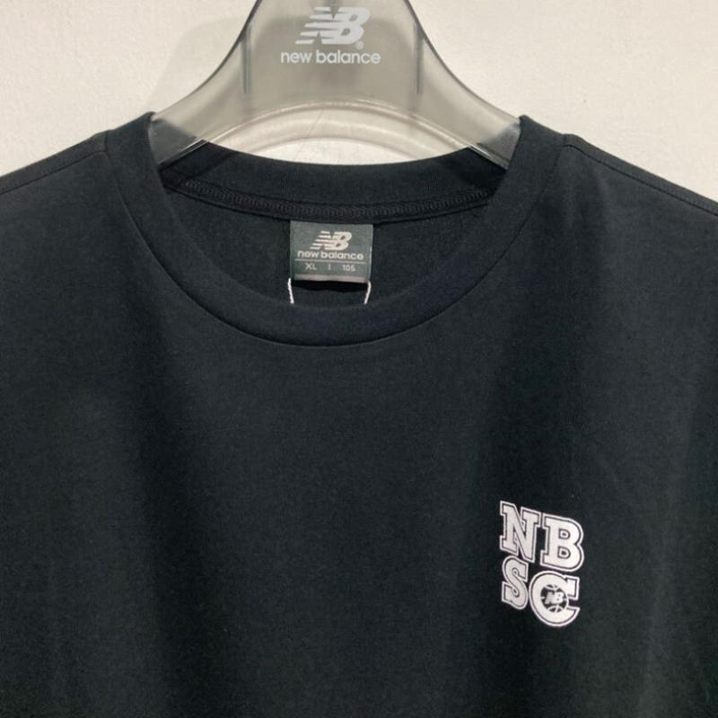 New Balance Nb Boy Basketball Short Sleeve Tee Nbnef21553 Black