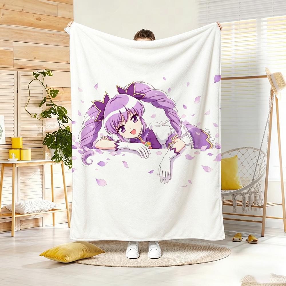Cartoon Character BBalala the Fairies Throw Soft Warm Throw Blanket for Bedroom Living Room Bed Travel Camping Picnic Gift