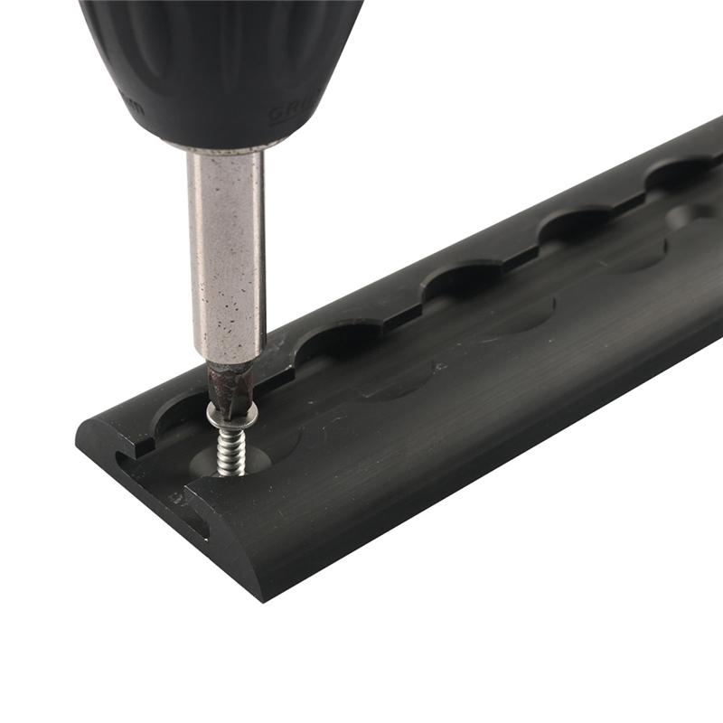 NEW-L-Shaped Track Rv Trailer Modification Fixed Circular Track Rv Accessories Slide Rail Lock