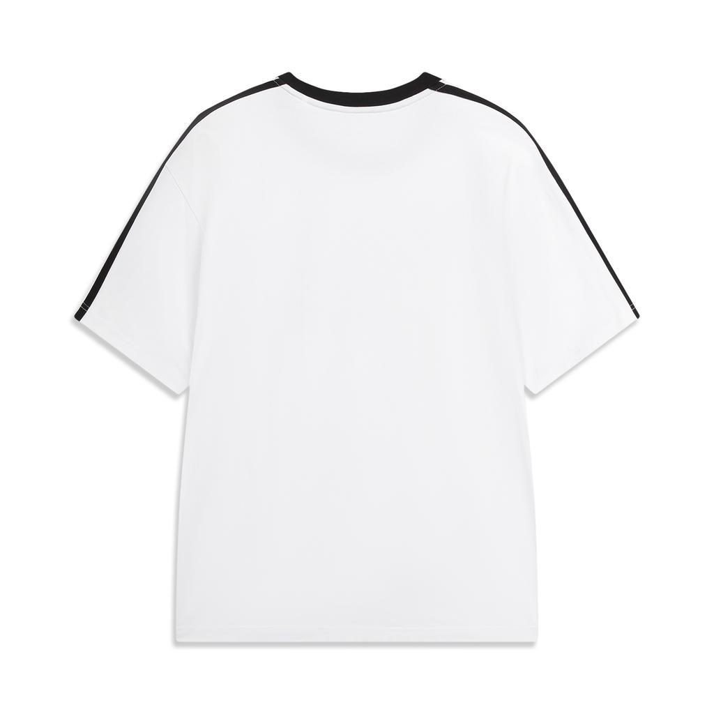 Li Ning Sports Life Collection T Shirt Unisex White ATSW263-8